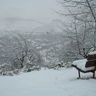 Der Winter über dem Weinsberger Tal