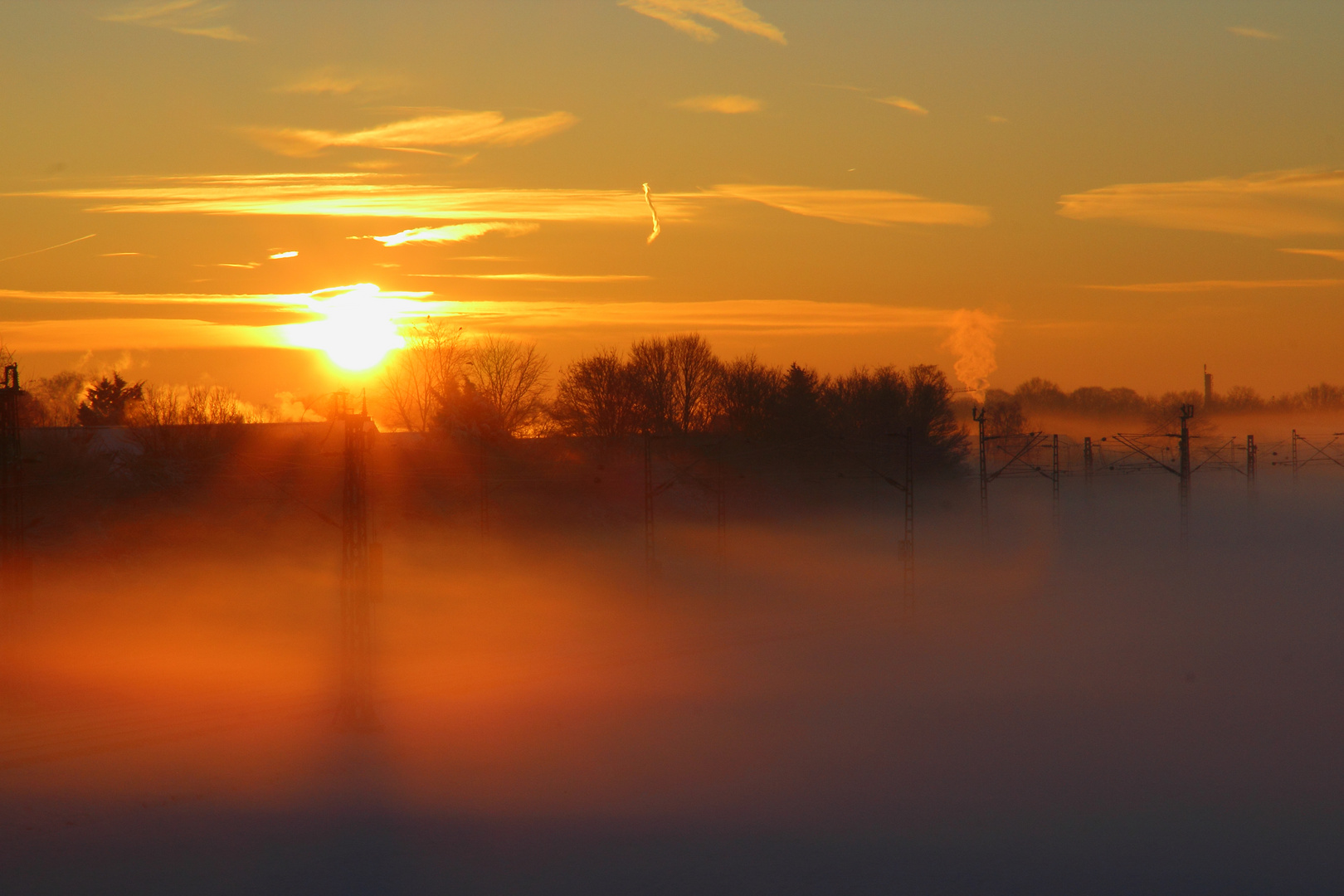 Der Winter und der Bodennebel ... (2)