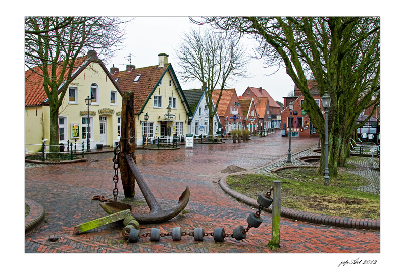 Der Winter war hart in Greetsiel...