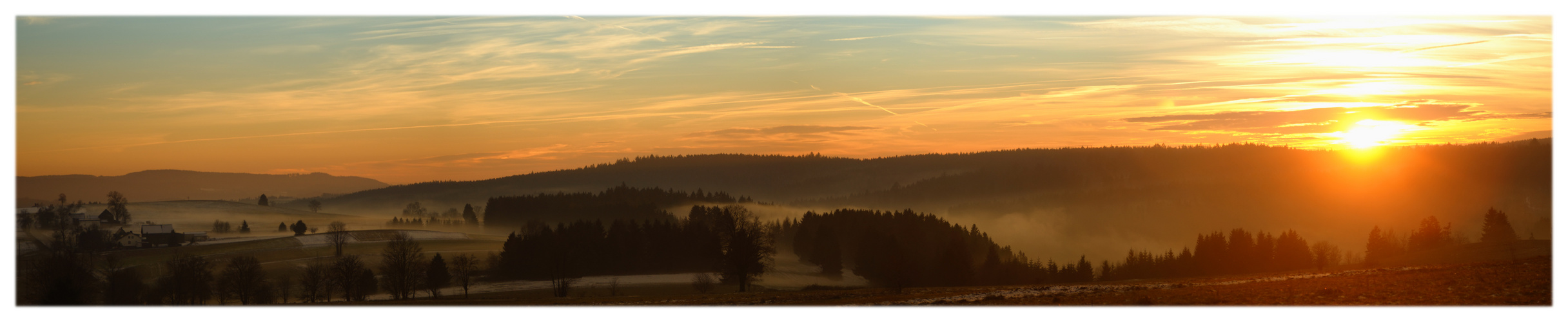 Der Winter zieht ein in den Frankenwald