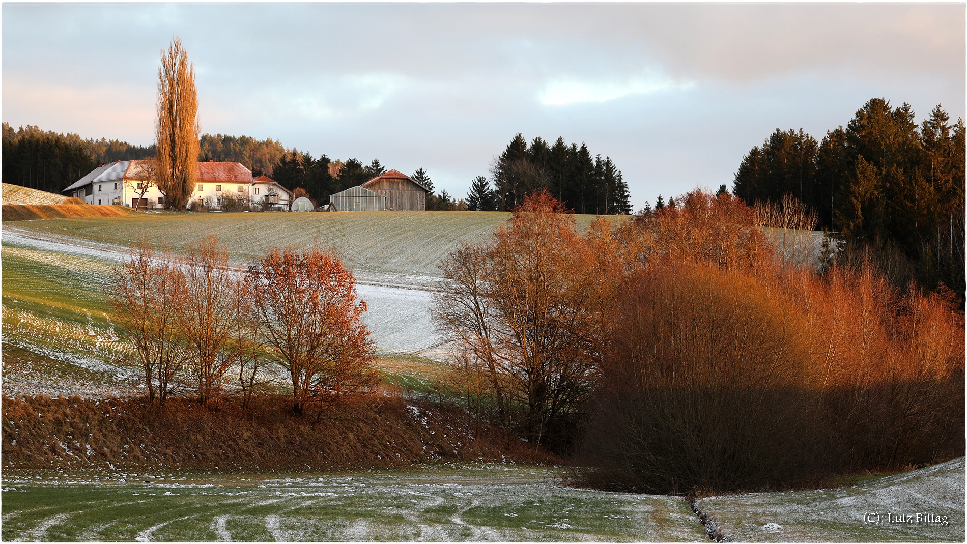 Der Winter zieht sich zurück