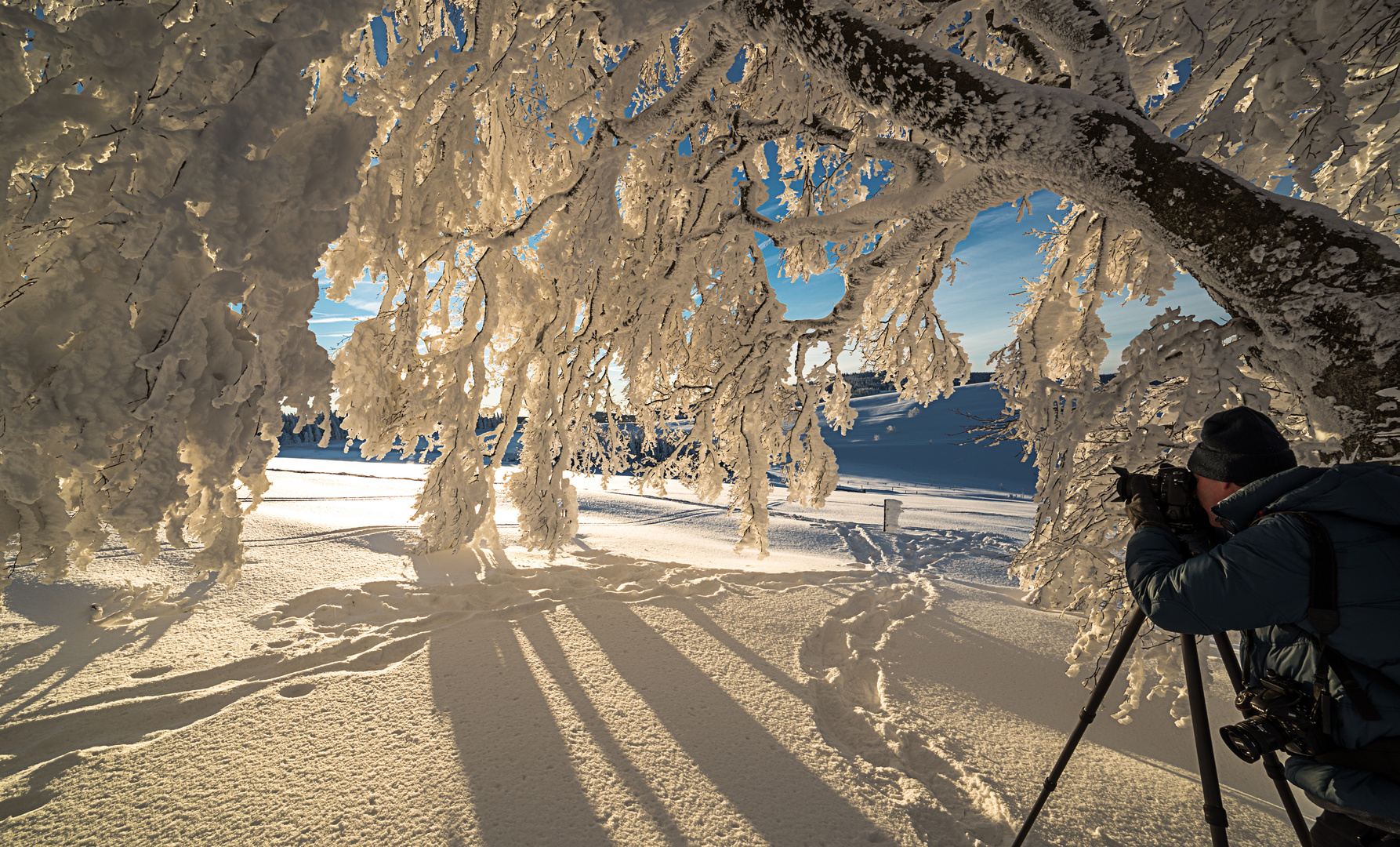 Der Winterfotograf...