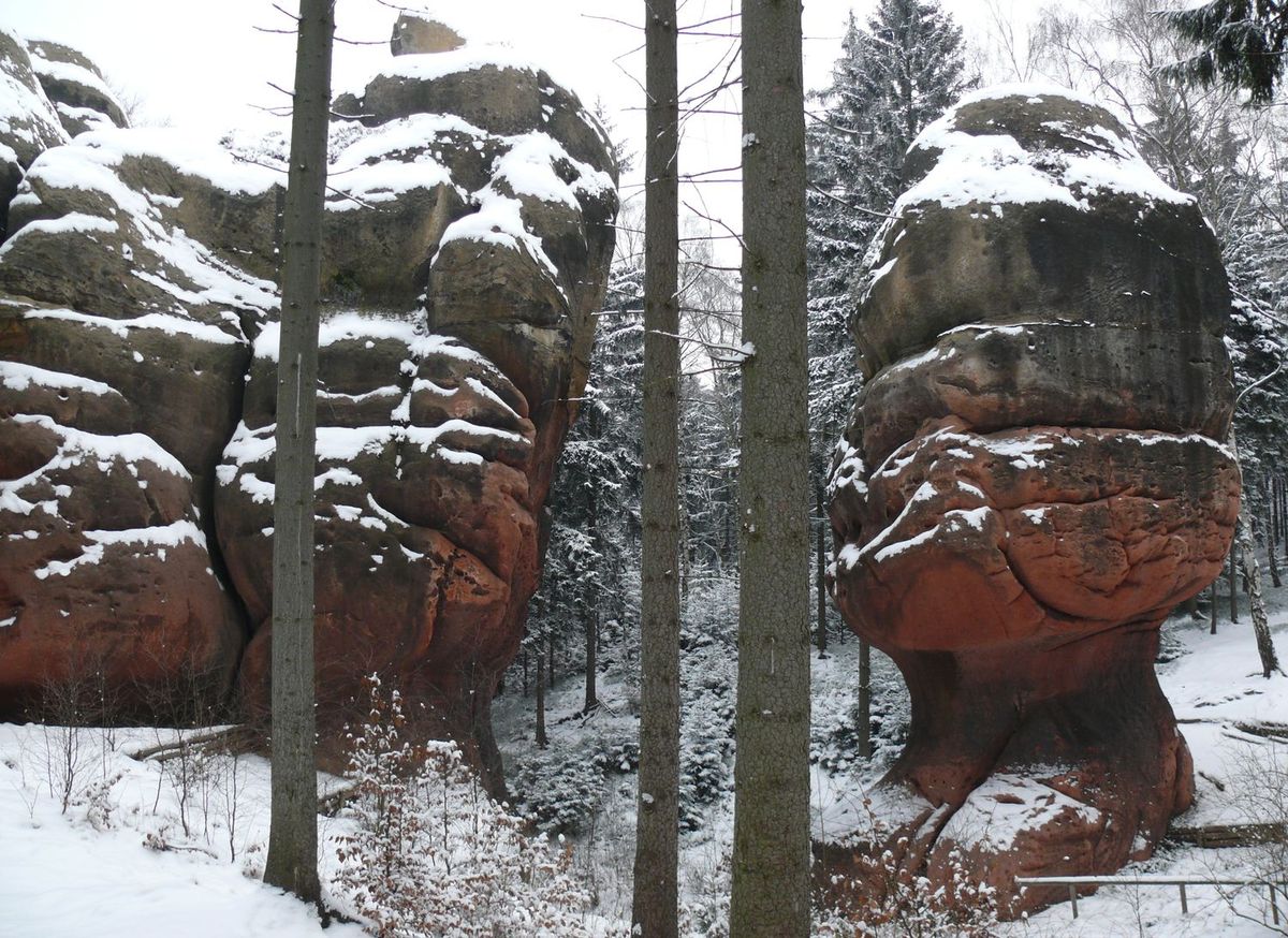 Der winterliche Kelchstein