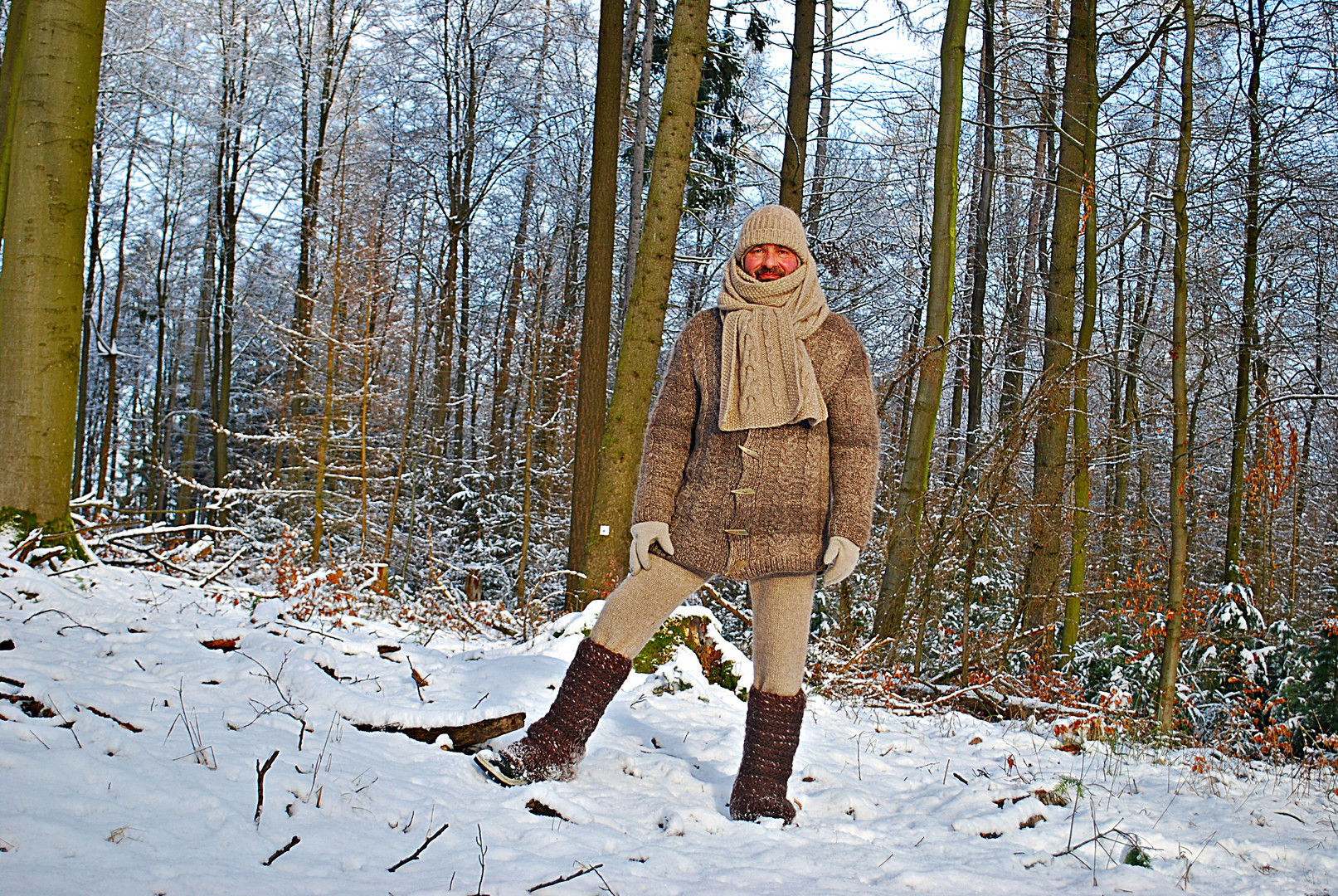 der Winterwanderer...