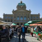 Der Wochenmarkt auf dem Bundesplatz