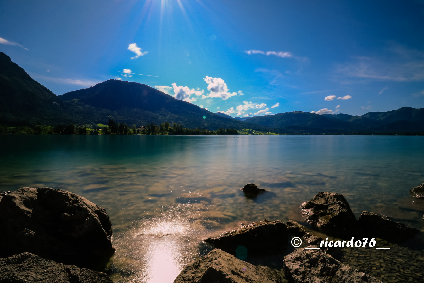 Der Wolfgangsee im Salzkammergut