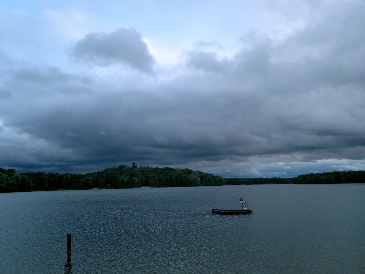 Der Wolfsee am Abend