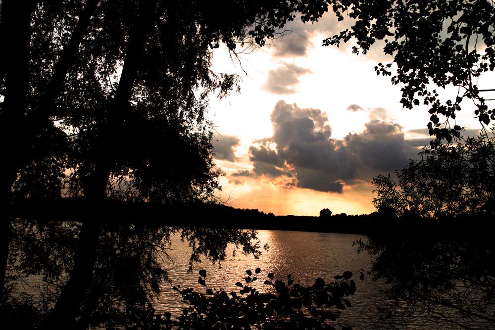 Der Wolfssee in Duisburg