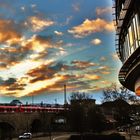 der Wolkenhimmel über Bad Canstatt