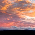 der wolkenhimmel über dem harz