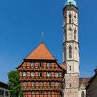 Der Wollmarkt in Braunschweig (1) Alte Waage und Andreaskirche