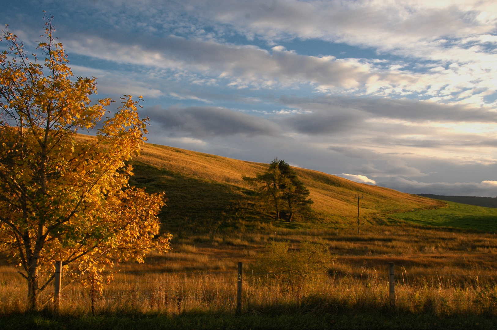 Der wunderbare Blick von unserem Cottage