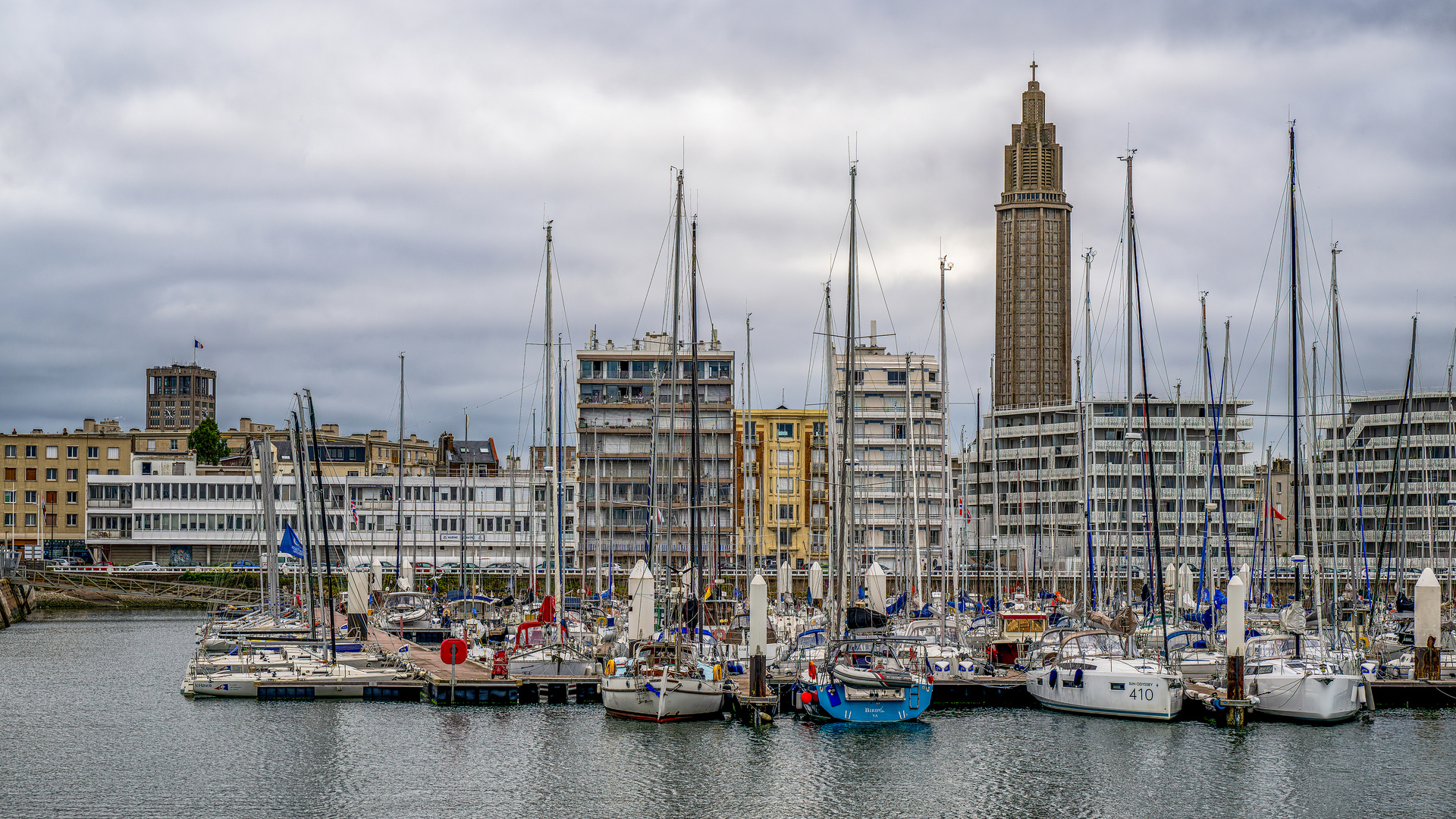 Der Yachthafen von Le Havre 01