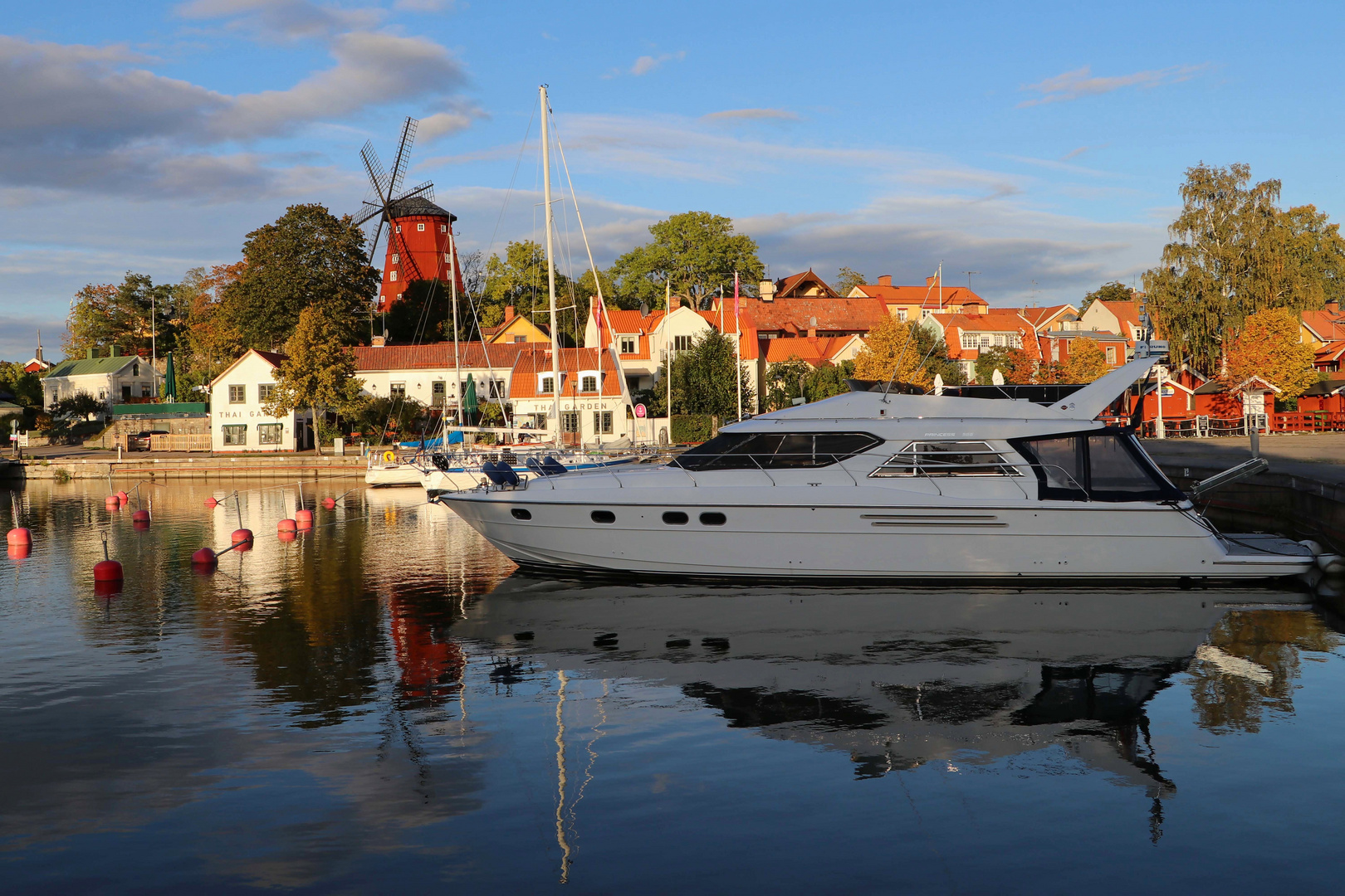 Der Yachthafen von Strängnäs / Schweden