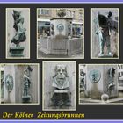 Der Zeitungsbrunnen in Köln