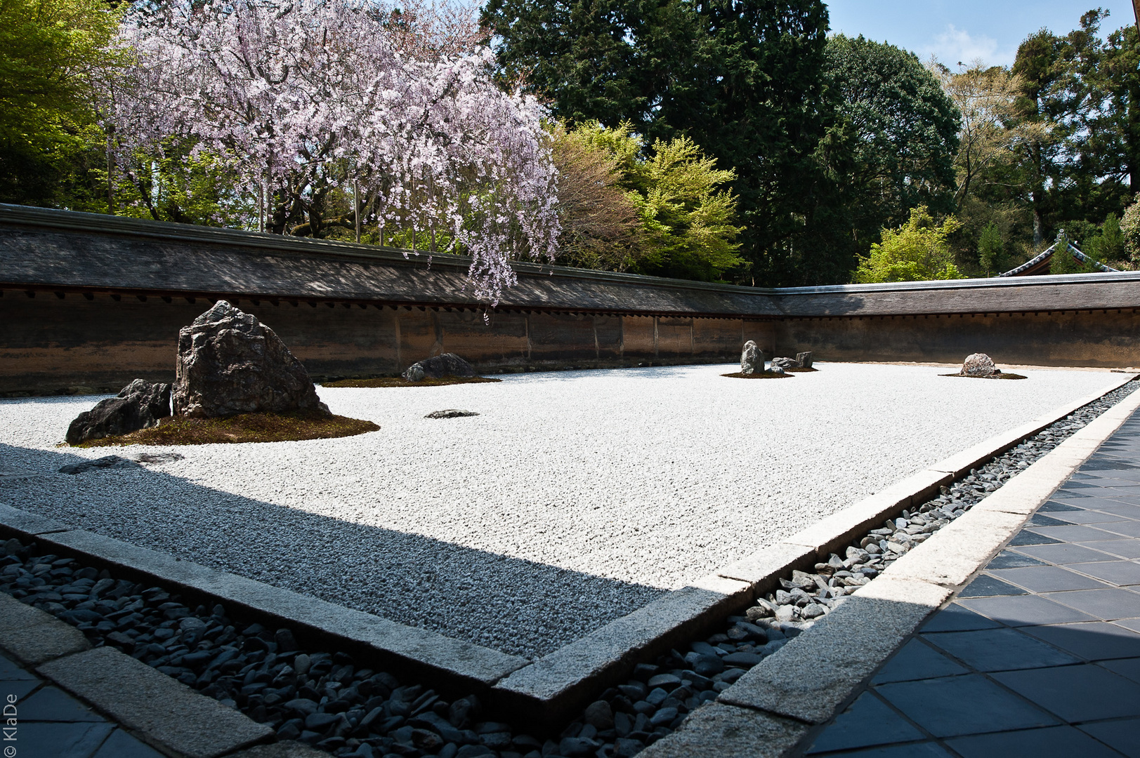 Der Zen-Garten des Ryoan-ji