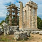 der Zeus-Tempel in Nemea