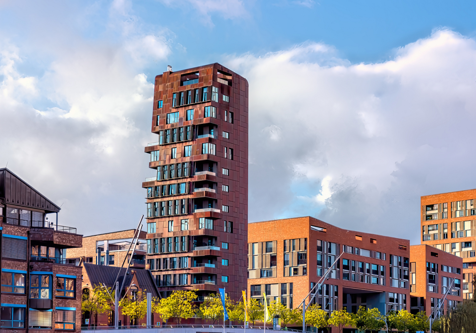 Der Zimt Tower Hamburg Hafen City