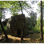 Der Zipfeltannenfelsen (Steinwald)