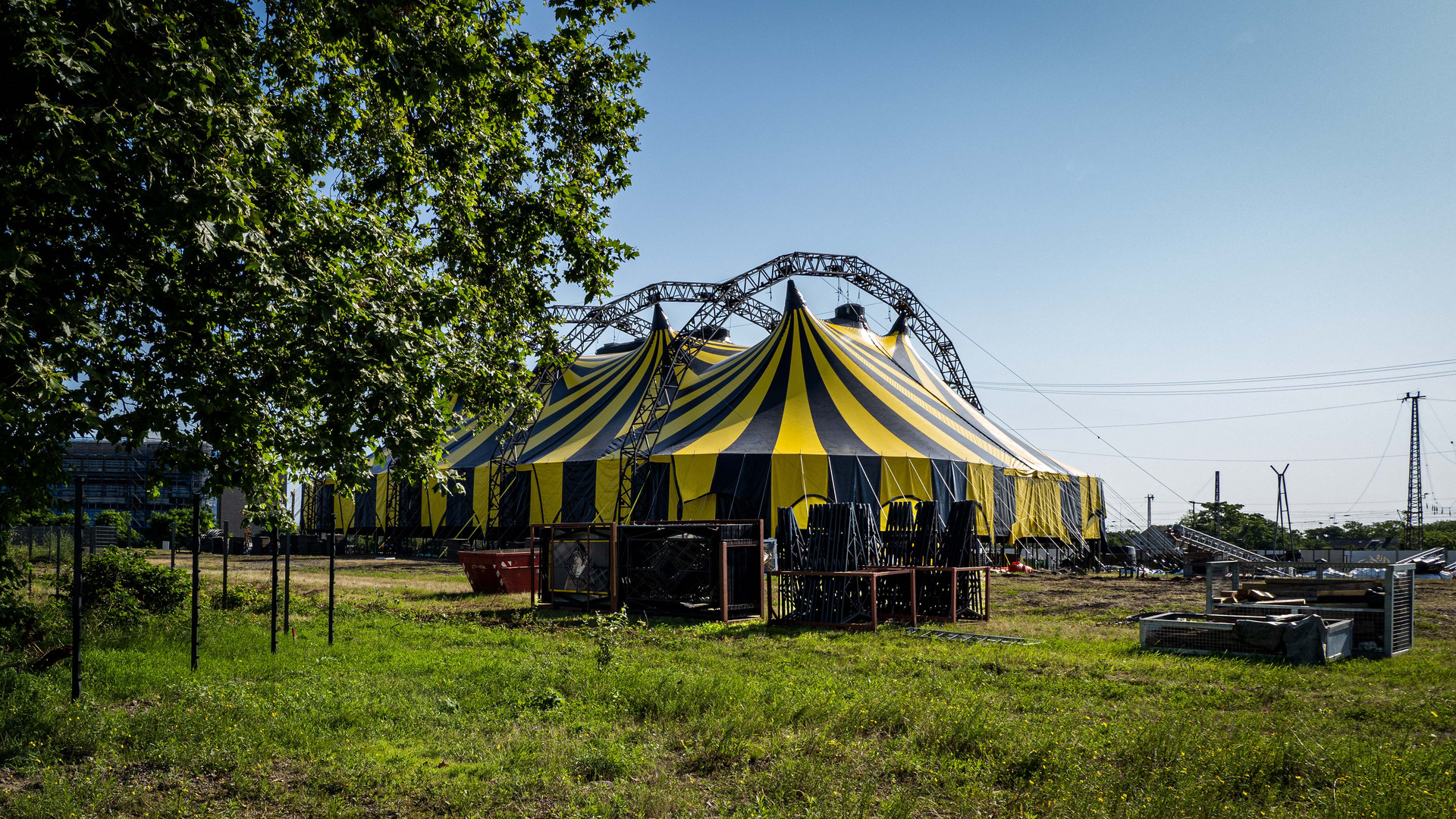 Der Zirkus kommt in die Stadt