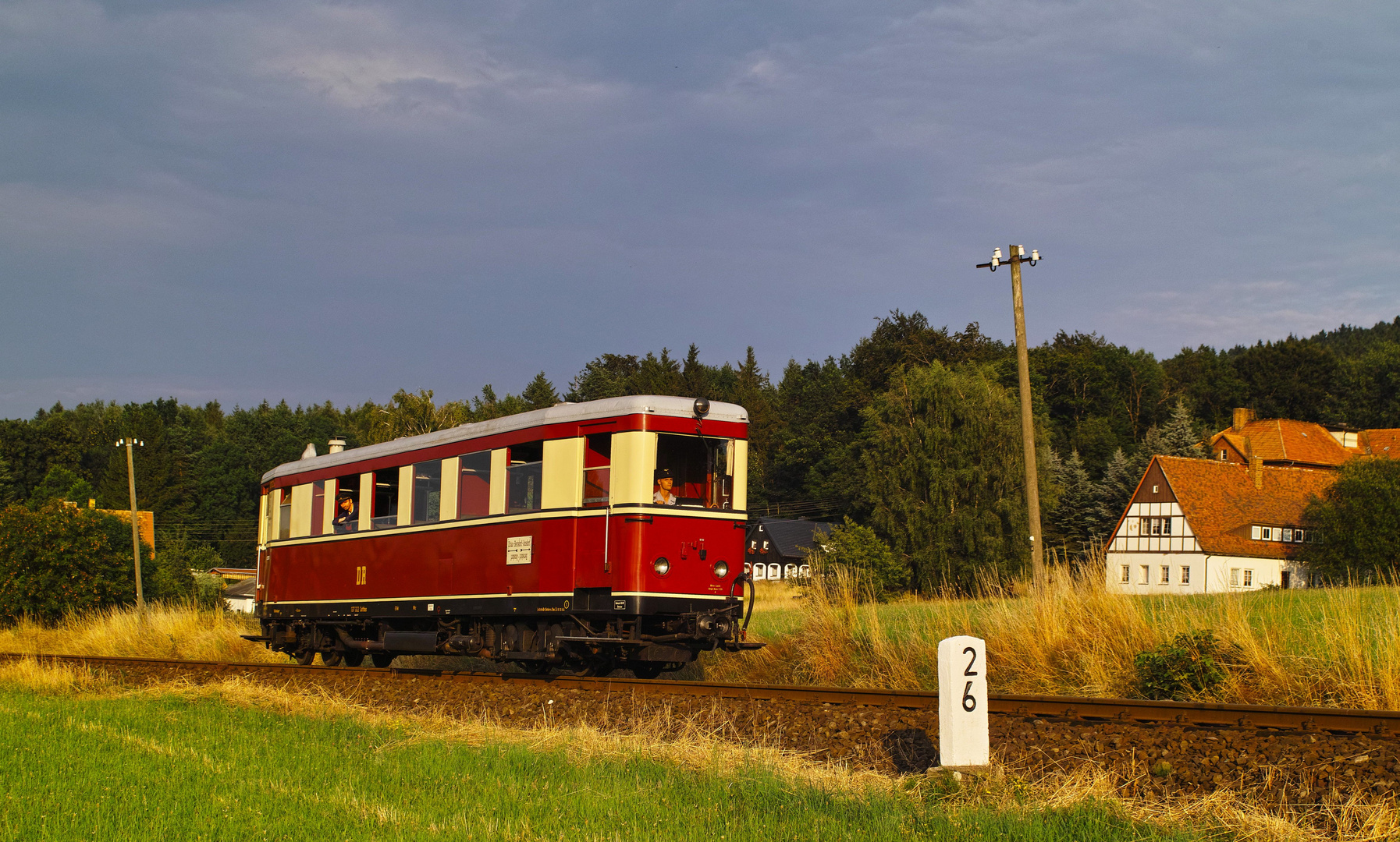 Der Zittauer VT 137 322 ...