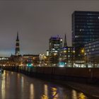 Der Zollkanal bei Nacht und Ebbe