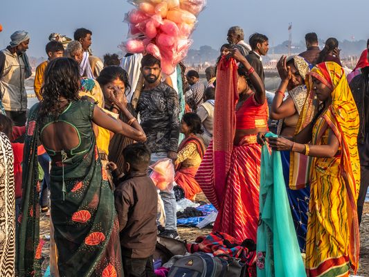 Der Zuckerwatteverkäufer