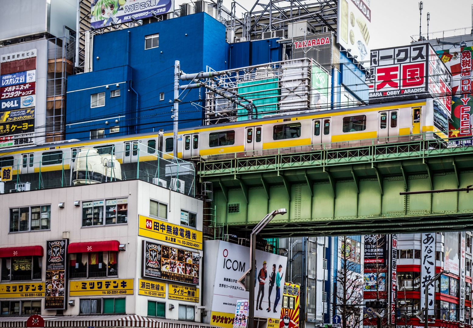 der Zug durch Akihabara