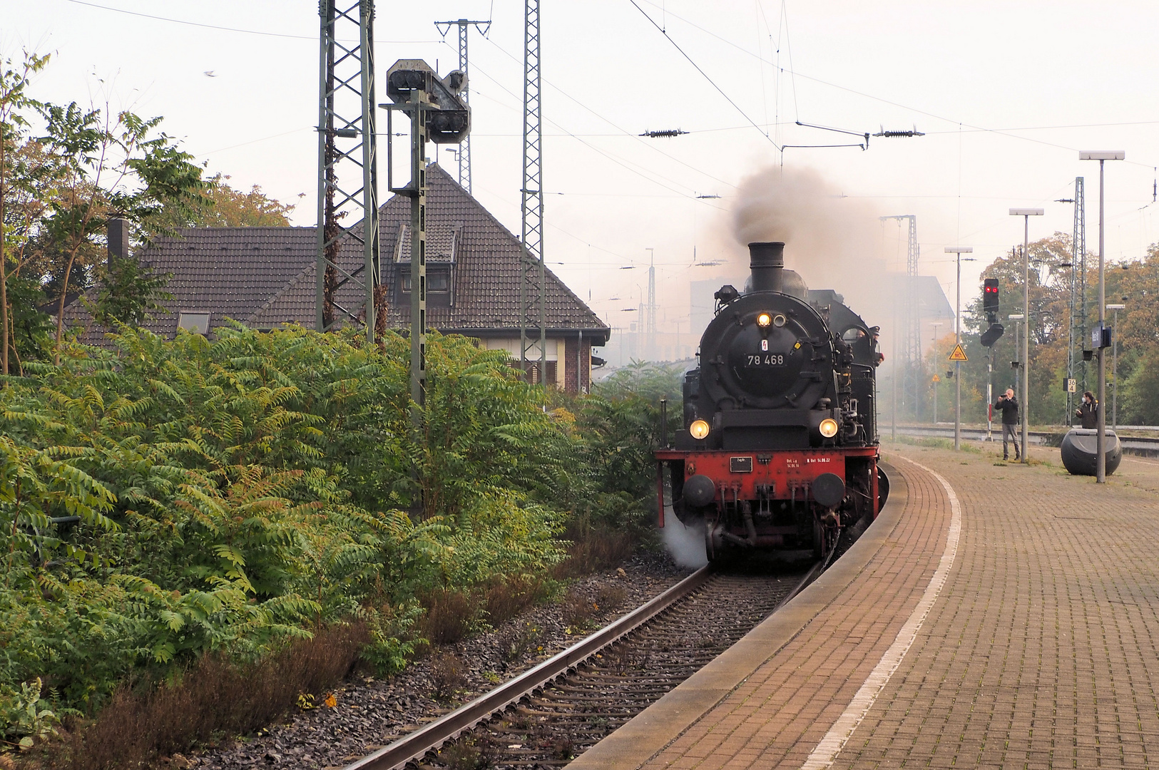 Der Zug kommt ….