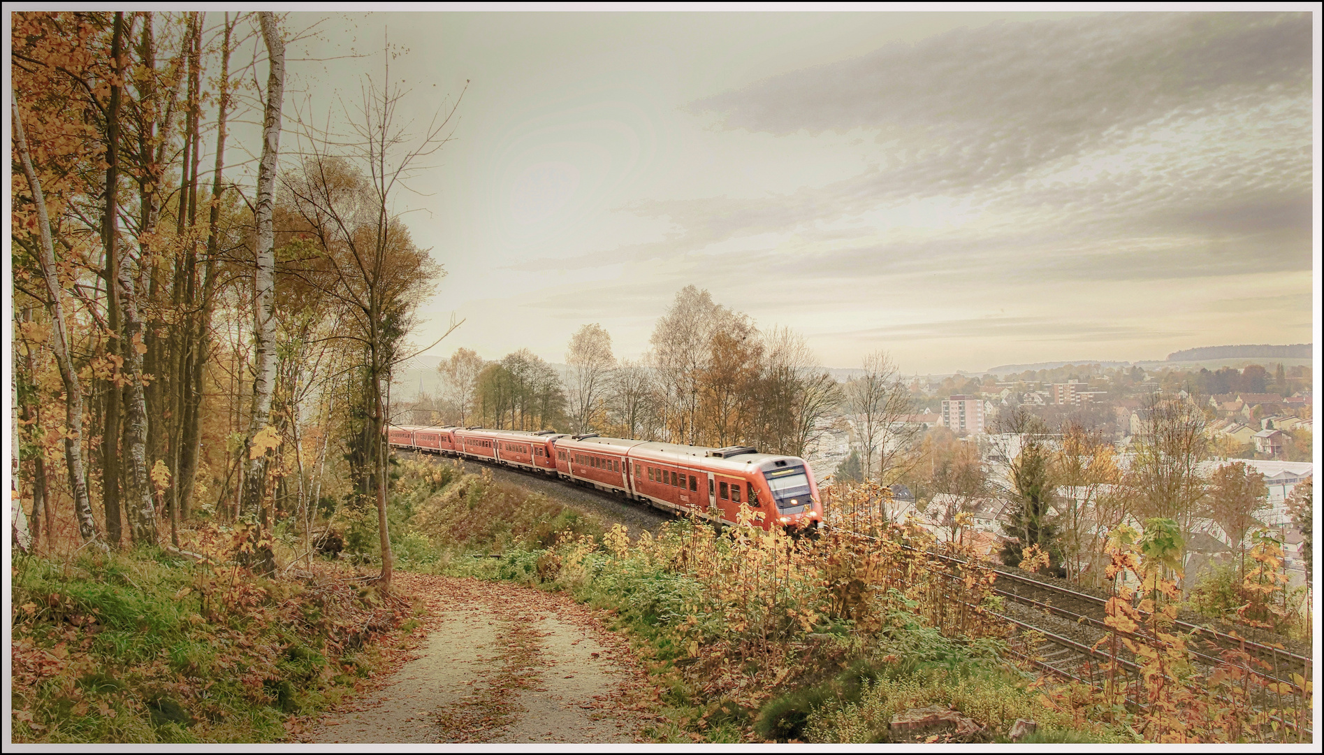 der Zug nach München Foto & Bild motive Bilder auf