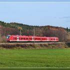 Der Zug von München nach Ulm.