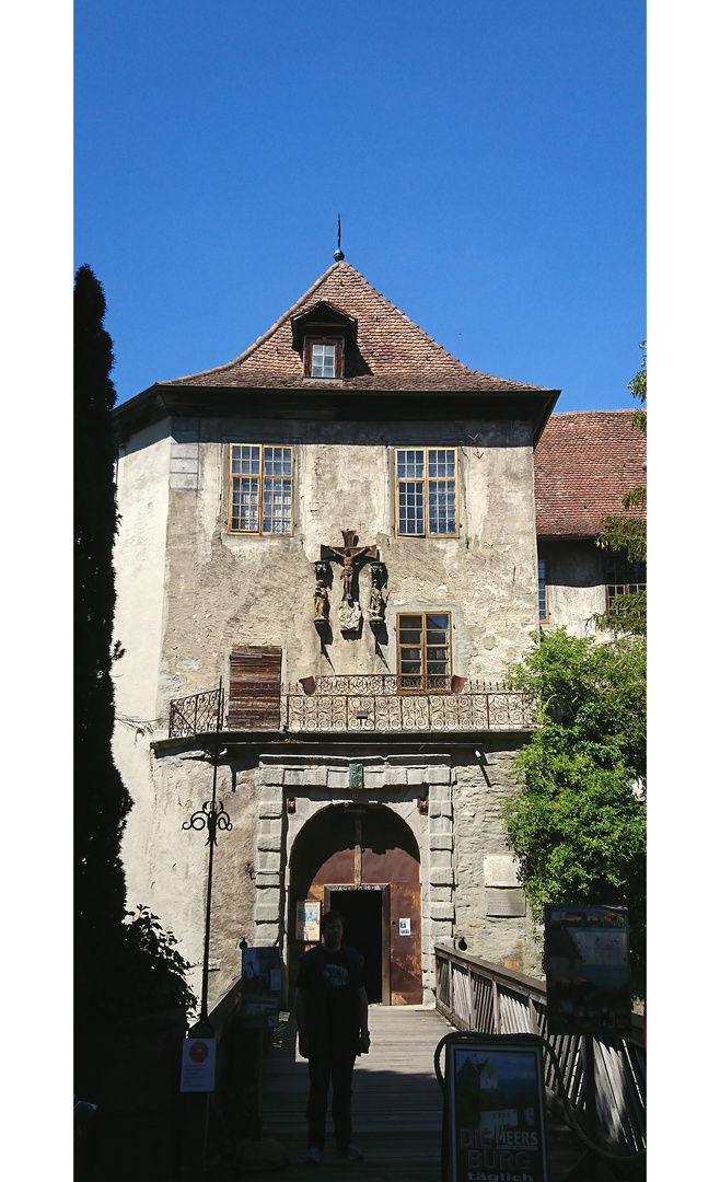 Der Zugang zur Meersburg