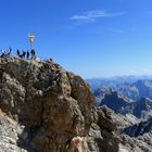 Der Zugspitzgipfel bei Kaiserwetter