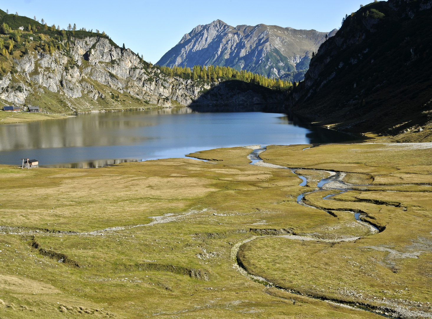 Der Zulauf vom Tappenkarsee