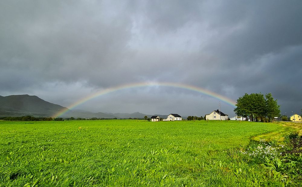 Der zweite Regenbogen des Tages