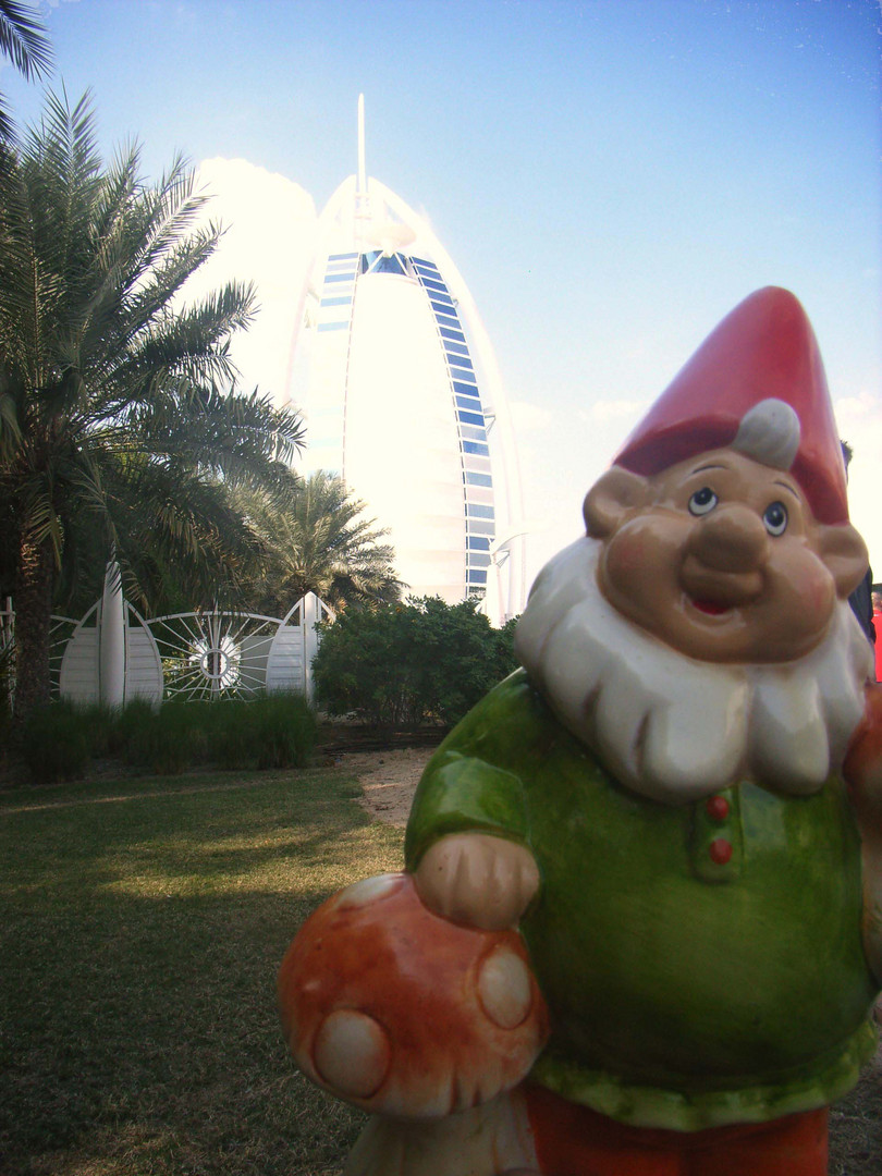 Der Zwerg in Dubai