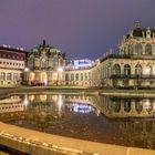 Der Zwinger bei Nacht