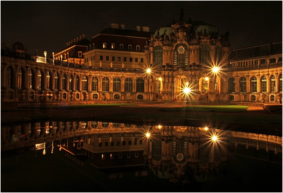 Der Zwinger erstrahlt im Glanze