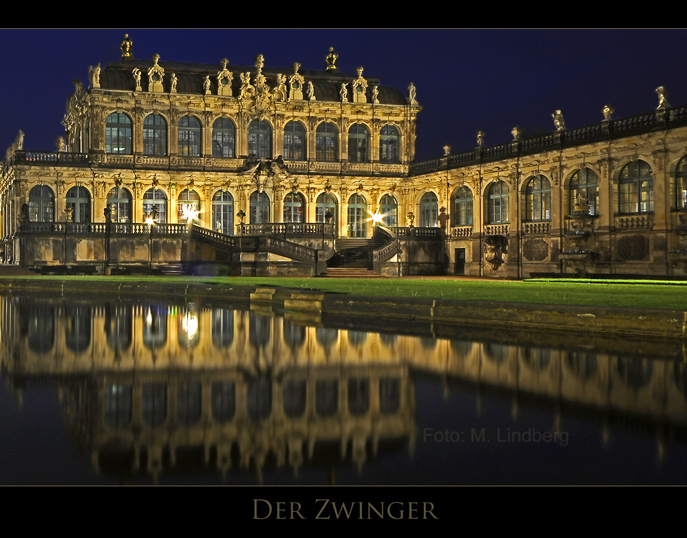 Der Zwinger in Dresden, Innenhof