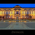 Der Zwinger, vom Theaterplatz gesehen