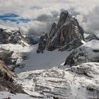 Der Zwölfer 3094m, mein Lieblingsberg in den Sextener Dolomiten im Winterkleid.