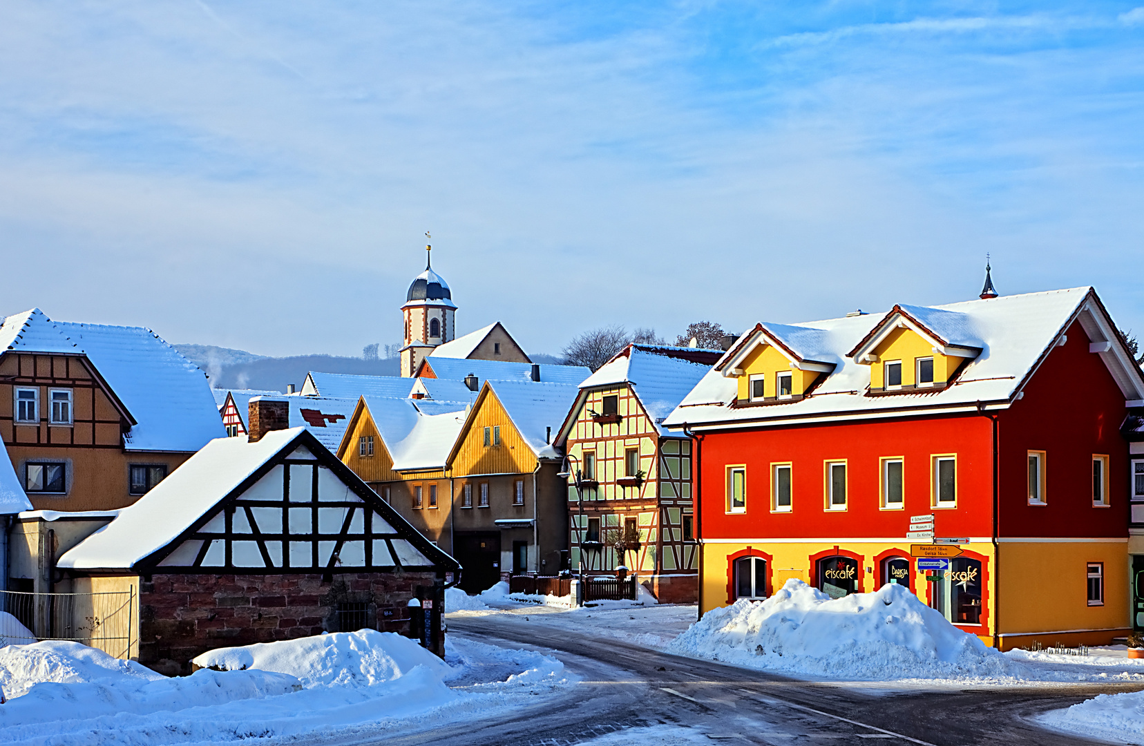 Dermbach/Rhön im Winter 2