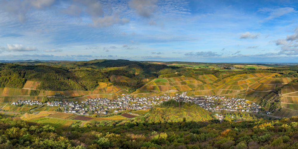 *Dernau - Herbstpanorama*