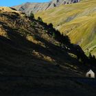 Dernier rayon de soleil pour cette cabane de berger...