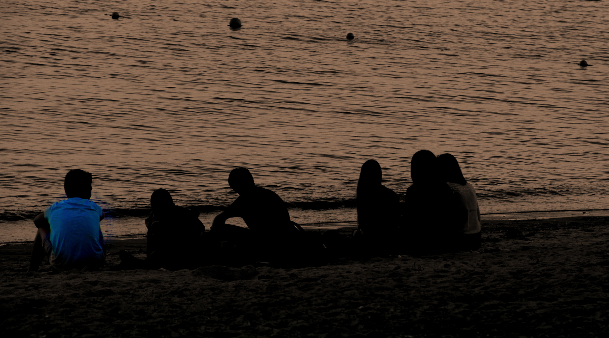 Dernier soir à la plage