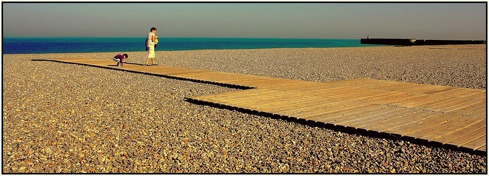 Dernier soir sur la plage