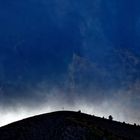 Dernières lueurs du jour sur la croix de Tournel ( 1800m...Hautes-Alpes )