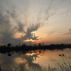 Dernières lueurs sur le fleuve