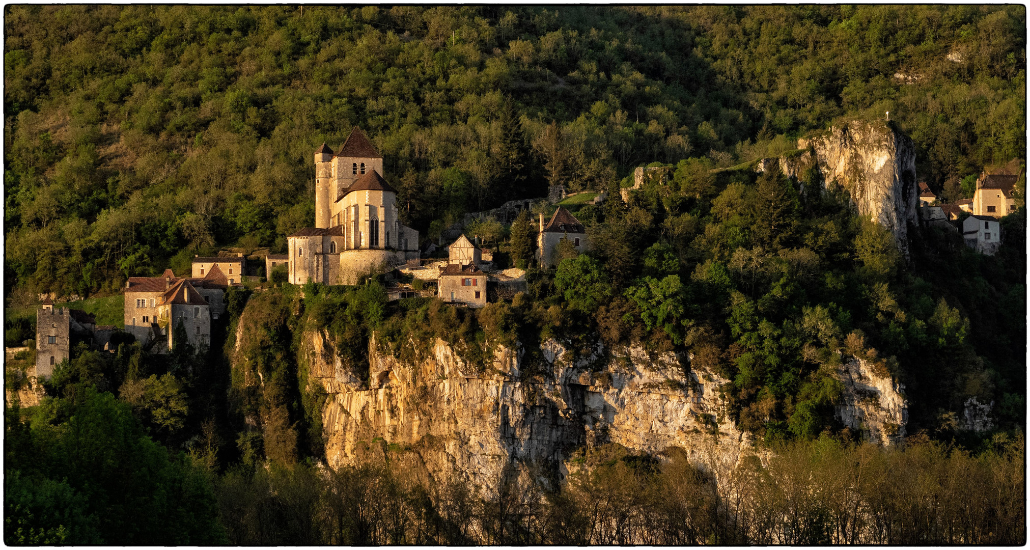 Derniers rayons sur St-Cirq-Lapopie