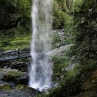 derrière la cascade à KAKUETA !